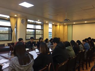 菲律宾欧博游戏官网研究生会新老成员见面会顺利召开